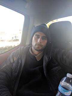 Joseph after two weeks of homelessness.